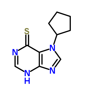 40067-42-3  7-cyclopentyl-3,7-dihydro-6H-purine-6-thione