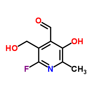 42242-42-2  2-fluoro-5-hydroxy-3-(hydroxymethyl)-6-methylpyridine-4-carbaldehyde