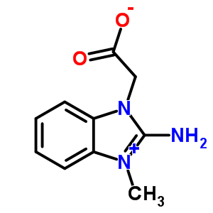 435342-21-5  (2-amino-3-methyl-1H-3,1-benzimidazol-3-ium-1-yl)acetate