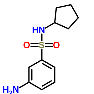 436095-38-4  3-amino-N-cyclopentylbenzenesulfonamide