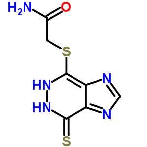 4829-89-4  2-[(4-thioxo-5,6-dihydro-4H-imidazo[4,5-d]pyridazin-7-yl)sulfanyl]acetamide