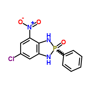 4983-81-7  6-chloro-4-nitro-2-phenyl-2,3-dihydro-1H-1,3,2-benzodiazaphosphole 2-oxide