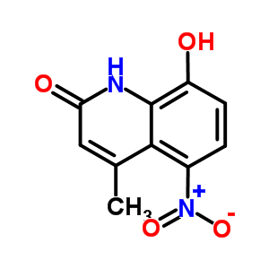 50553-68-9  8-hydroxy-4-methyl-5-nitroquinolin-2(1H)-one