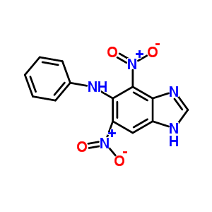 52301-16-3  4,6-dinitro-N-phenyl-1H-benzimidazol-5-amine 52301-16-3  4,6-dinitro-N-phenyl-1H-benzimidazol-5-amine