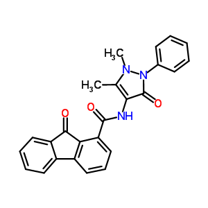 5473-94-9  N-(1,5-dimethyl-3-oxo-2-phenyl-2,3-dihydro-1H-pyrazol-4-yl)-9-oxo-9H-fluorene-1-carboxamide
