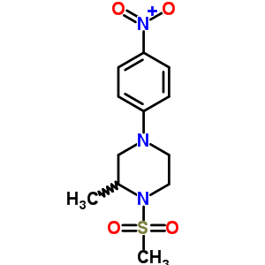 5669-65-8  2-methyl-1-(methylsulfonyl)-4-(4-nitrophenyl)piperazine