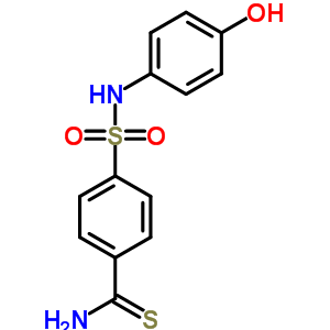 56768-55-9  4-[(4-hydroxyphenyl)sulfamoyl]benzenecarbothioamide