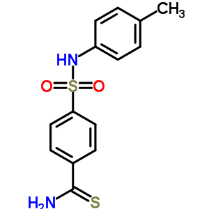 56768-58-2  4-[(4-methylphenyl)sulfamoyl]benzenecarbothioamide