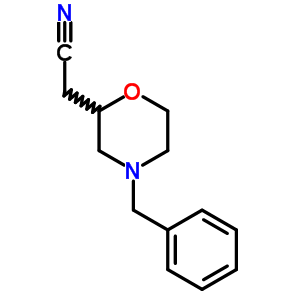 57962-45-5  (4-benzylmorpholin-2-yl)acetonitrile