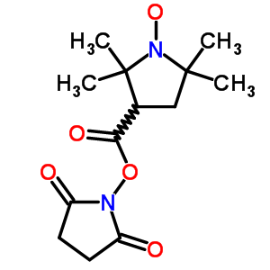 58537-73-8  (3-{[(2,5-dioxopyrrolidin-1-yl)oxy]carbonyl}-2,2,5,5-tetramethylpyrrolidin-1-yl)oxidanyl