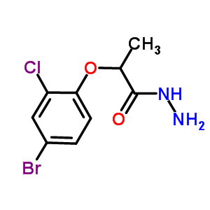 588679-51-0  2-(4-bromo-2-chlorophenoxy)propanehydrazide