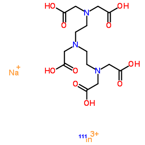 60662-14-8  sodium; 2-[bis[2-(bis(carboxymethyl)amino)ethyl]amino]acetic acid; indium(+3) cation