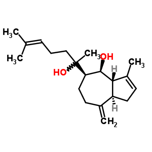 62858-25-7  (3aS,4S,5R,8aR)-5-(1-hydroxy-1,5-dimethyl-hex-4-enyl)-3-methyl-8-methylene-3a,4,5,6,7,8a-hexahydro-1H-azulen-4-ol