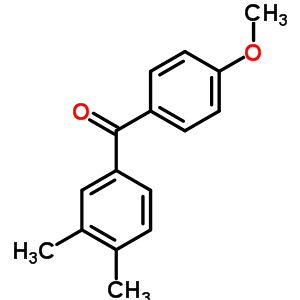 65057-21-8  (3,4-dimethylphenyl)(4-methoxyphenyl)methanone