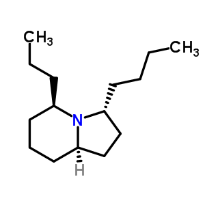 67217-85-0;72120-43-5  (3R,5R,8aR)-3-butyl-5-propyloctahydroindolizine