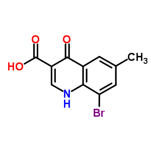 67643-47-4  8-bromo-6-methyl-4-oxo-1,4-dihydroquinoline-3-carboxylic acid