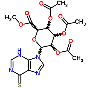 67693-47-4  9-(2,3,4-tri-O-acetyl-6-methylhexopyranosyluronosyl)-3,9-dihydro-6H-purine-6-thione