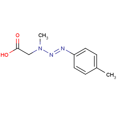 103-21-9  [1-methyl-3-(4-methylfenyl)triazen-2-yl]octová kyselina