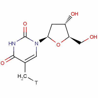 thymine-methyl-3H mol. wt. 126.1 1148-63-6