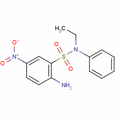 116-34-7  2-amino-N-ethyl-5-nitro-N-phenylbenzenesulphonamide