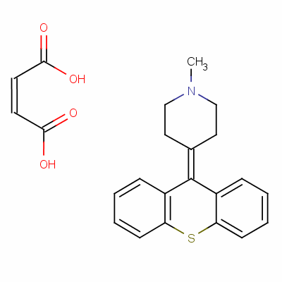 13187-06-9  pimethixene maleate