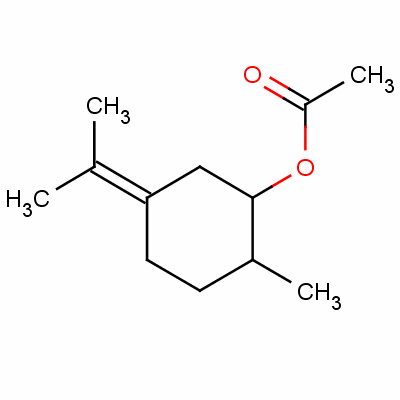 13461-20-6  2-methyl-5-(1-methylethylidene)cyclohexyl acetate