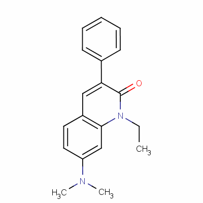 13468-27-4  7-(dimethylamino)-1-ethyl-3-phenyl-2-quinolone