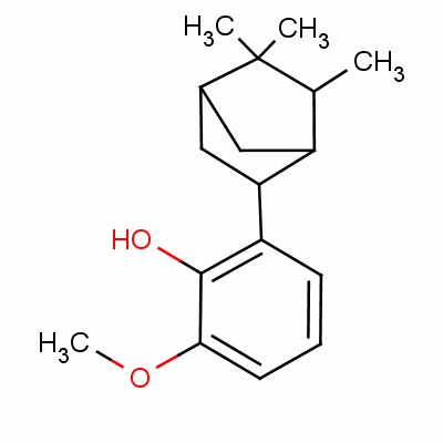 13746-62-8  2-methoxy-6-(5,5,6-trimethyl-2-norbornyl)phenol