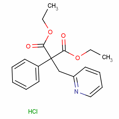 1454-12-2  2-(beta,beta-diethoxycarbonylphenethyl)pyridinium chloride