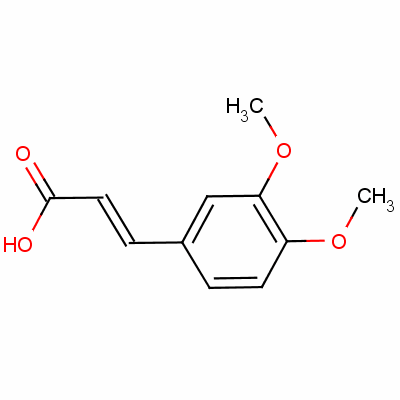 (E)-3',4'-dimethoxycinnamic acid