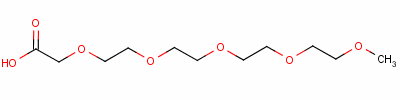 16024-66-1  2,5,8,11,14-pentaoxahexadecan-16-oic acid