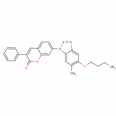 16515-58-5  7-(5-Butoxy-6-methyl-2H-benzotriazol-2-yl)-3-phenyl-2-benzopyron