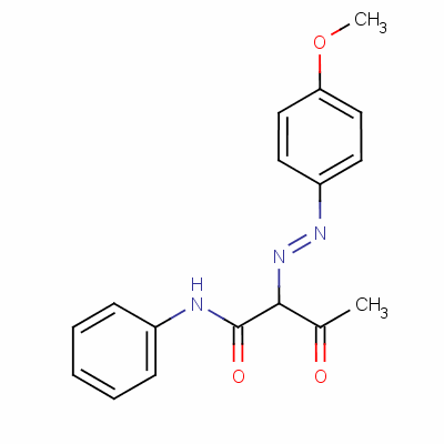 1657-18-7  2-[(p-methoxyphenyl)azo]acetoacetanilide