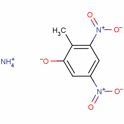 20278-99-3  ammonium 3,5-dinitro-o-cresolate