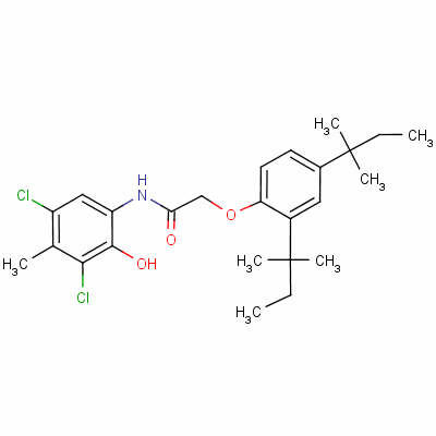 20364-09-4  N-(3,5-dichloro-2-hydroxy-4-methylphenyl)-2-(2,4-