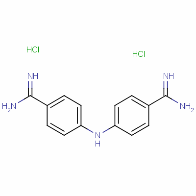 21055-30-1  4,4'-diamidinodiphenylamine dihydrochloride