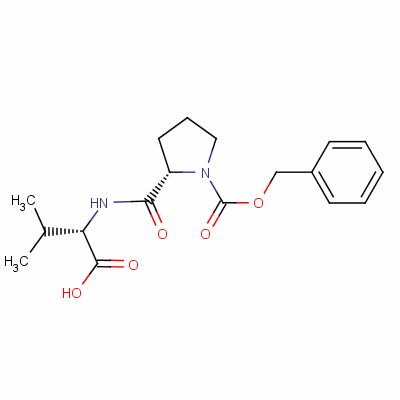 21285-27-8, N-[1-[(benzyloxy)carbonyl]-L-prolyl]-L-valine, CAS No 21285 ...