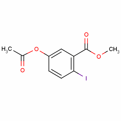 22621-40-5  methyl O-acetyl-5-iodosalicylate