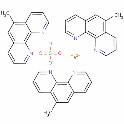 23606-37-3  tris(5-methyl-1,10-phenanthroline-N1,N10)iron(2+) sulphate