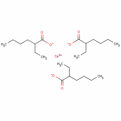 24593-34-8  2-ethylhexanoic acid, cerium salt