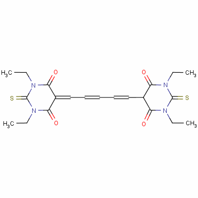 24765-31-9  5,5'-(penta-1,3-dien-1-yl-5-ylidene)bis[1,3-diethyl-2-thiobarbituric] acid