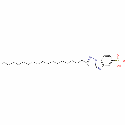 24939-67-1  2-heptadecyl-3H-pyrazolo[1,5-a]benzimidazole-6-sulphonic acid