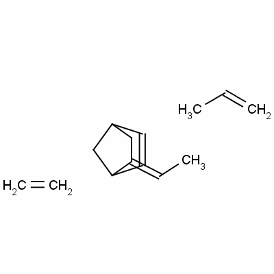 Poly(ethylene-co-propylene-co-5-methylene-2-norbornene)