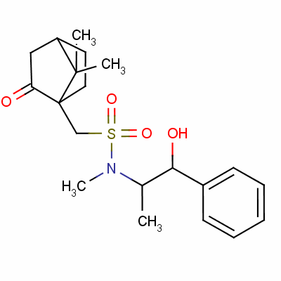 25442-88-0  N-(2-hydroxy-1-methyl-2-phenylethyl)-N,7,7-trimethyl-2-oxobicyclo[2.2.1]heptane-1-methanesulphonamide