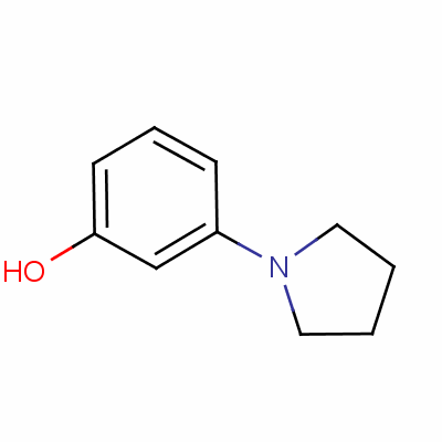 25912-16-7  m-(1-pyrrolidinyl)phenol