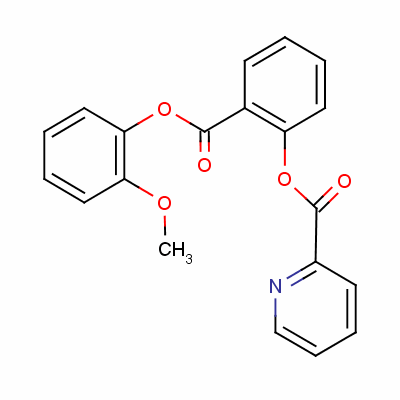 25923-90-4  2-[(2-methoxyphenoxy)carbonyl]phenyl nicotinate