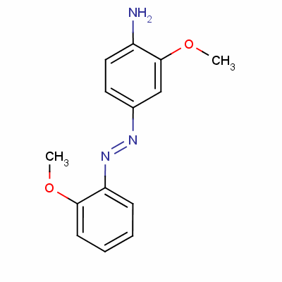 2615-05-6  4-(2-methoxyphenylazo)-o-anisidine