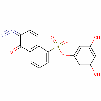 2641-00-1  3,5-dihydroxyphenyl 6-diazo-5,6-dihydro-5-oxonaphthalene-1-sulphonate