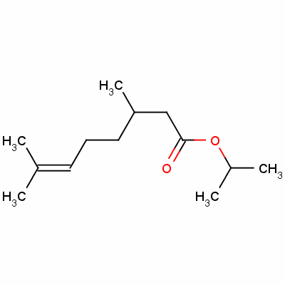 26728-45-0  isopropyl 3,7-dimethyloct-6-enoate