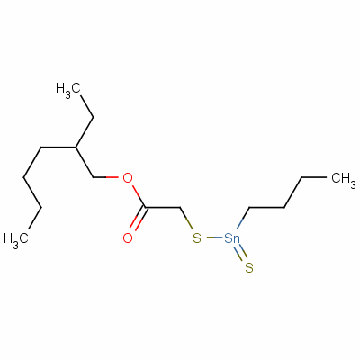 26821-65-8  2-ethylhexyl [(butylthioxostannyl)thio]acetate